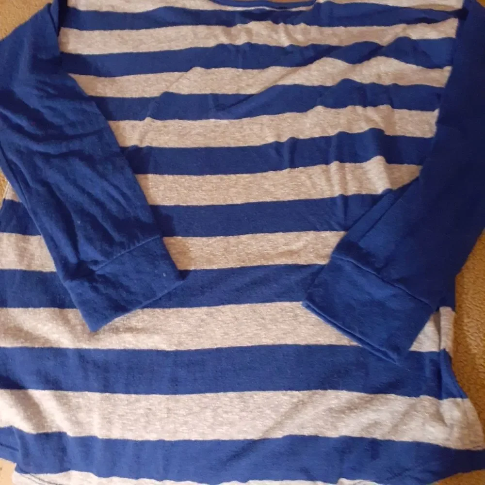 JUSTICE Royal Blue/Grey Lightweight Sweater